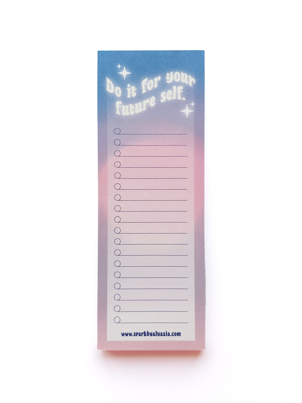 Future Self Notepad