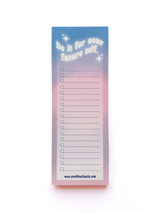 Future Self Notepad