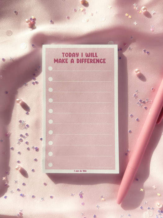 The Pastel Notepad - Pink