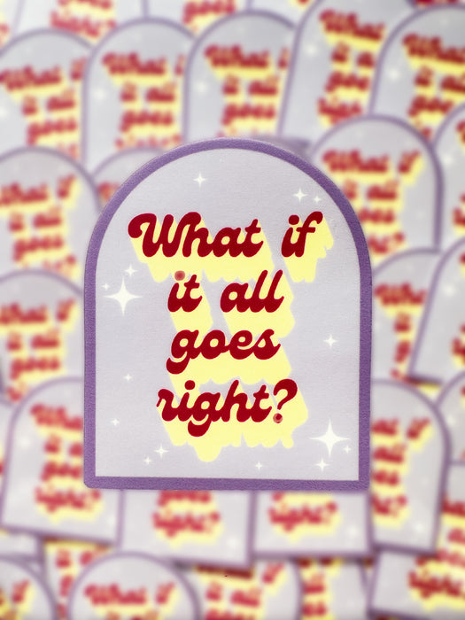 What if? Sticker