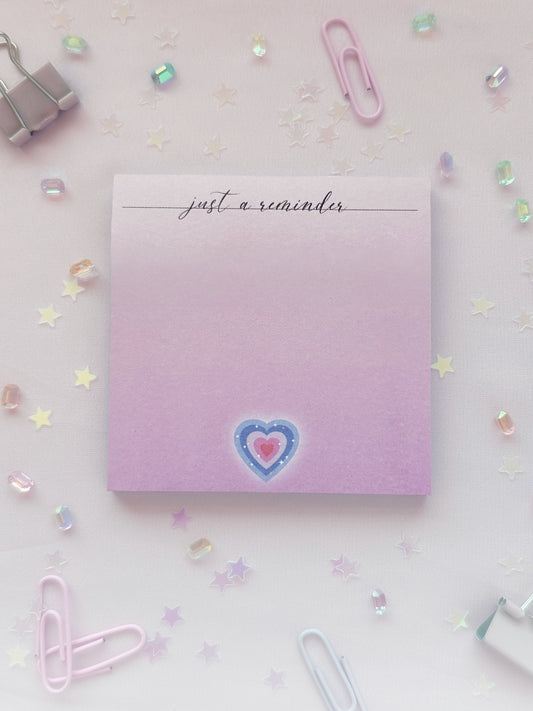 A Reminder Sticky Note