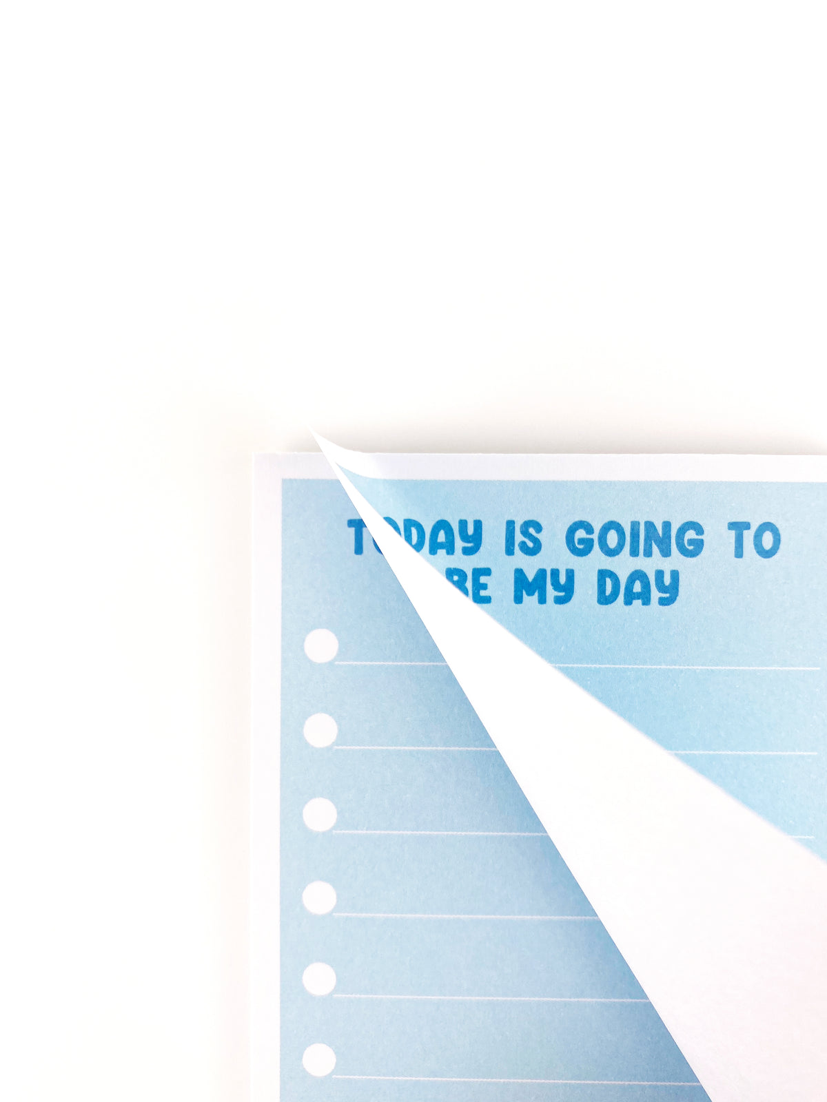 The Pastel Notepad - Blue
