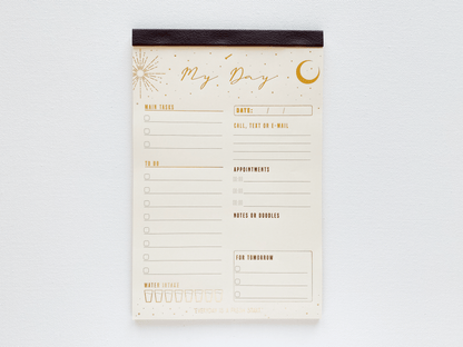 The Golden Daily Notepad