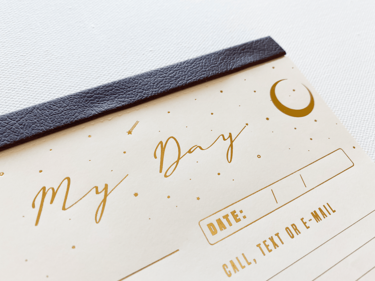 The Golden Daily Notepad