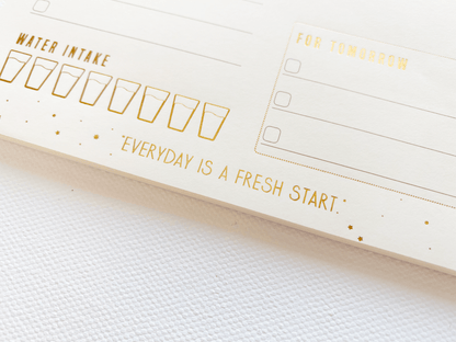 The Golden Daily Notepad