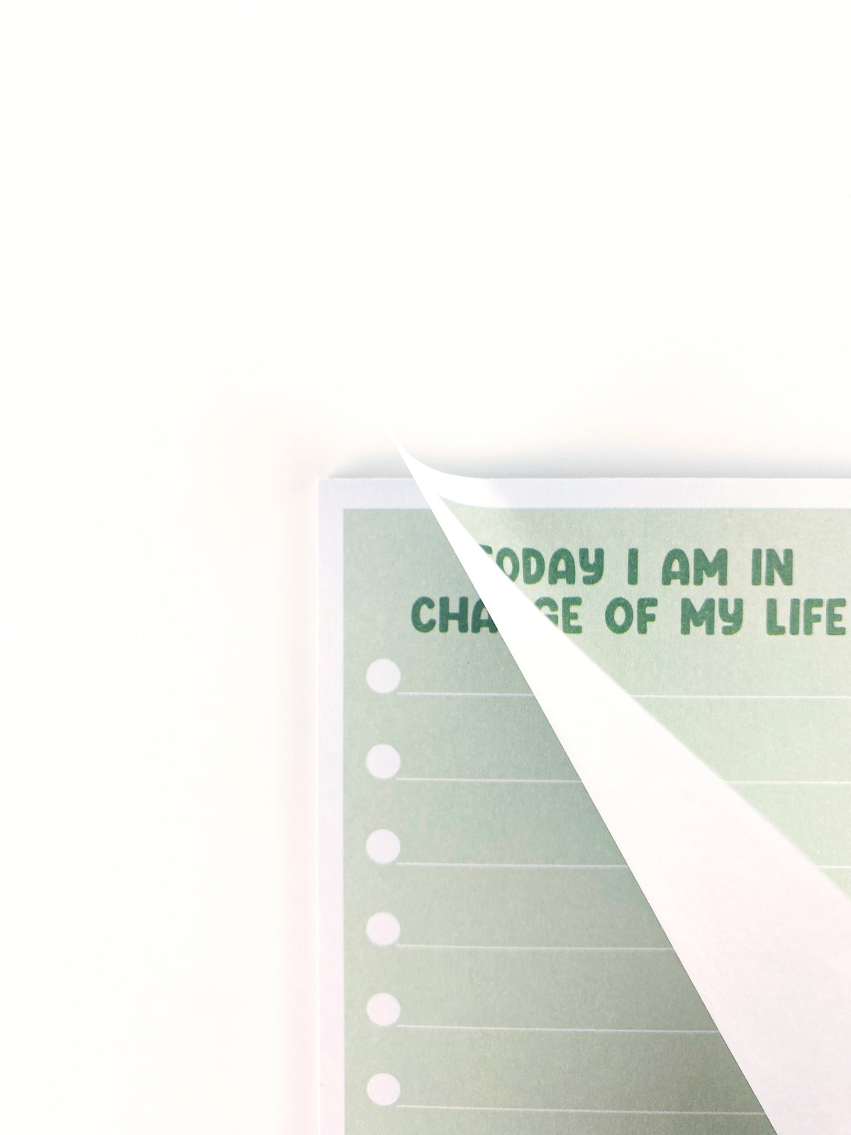 The Pastel Notepad - Green