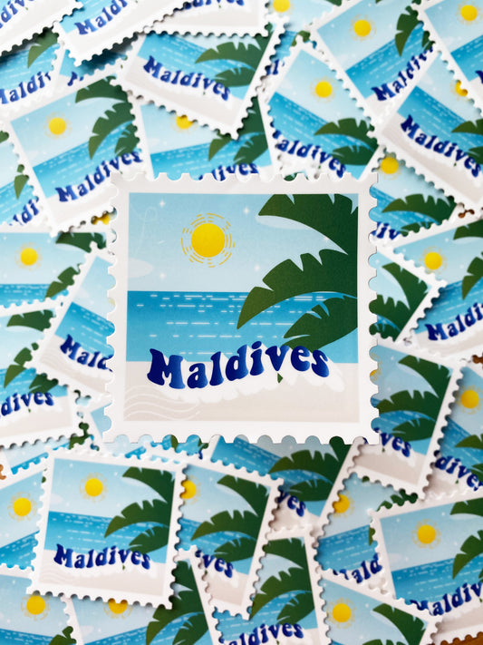 Maldives Sticker