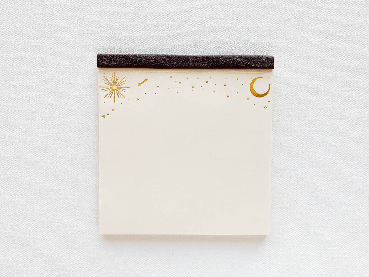 The Golden Memo Pad