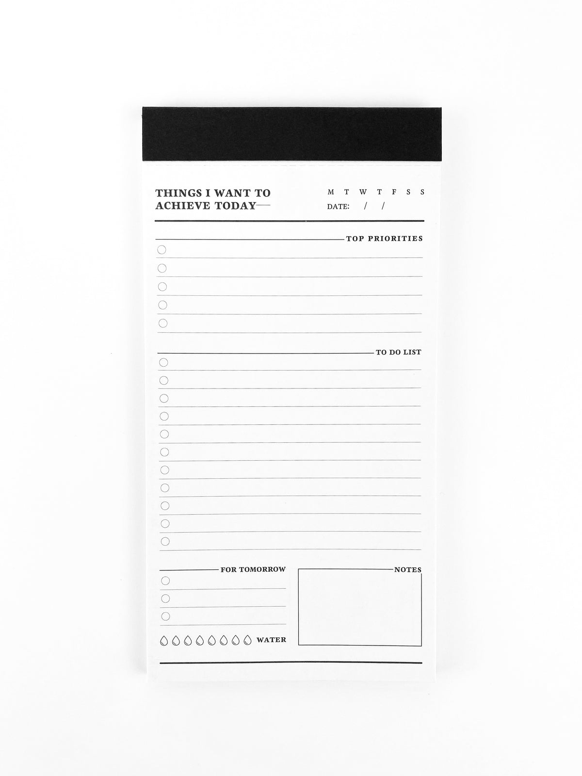 The Onyx Daily Notepad