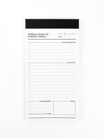 The Onyx Daily Notepad