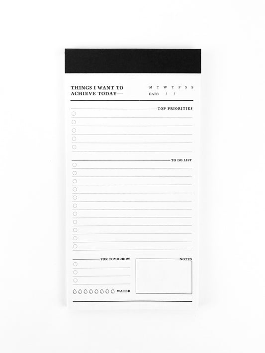 The Onyx Daily Notepad