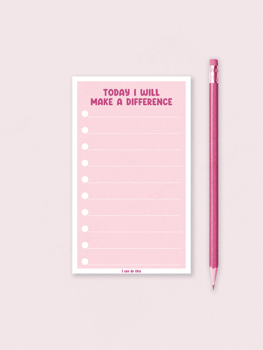 The Pastel Notepad - Pink