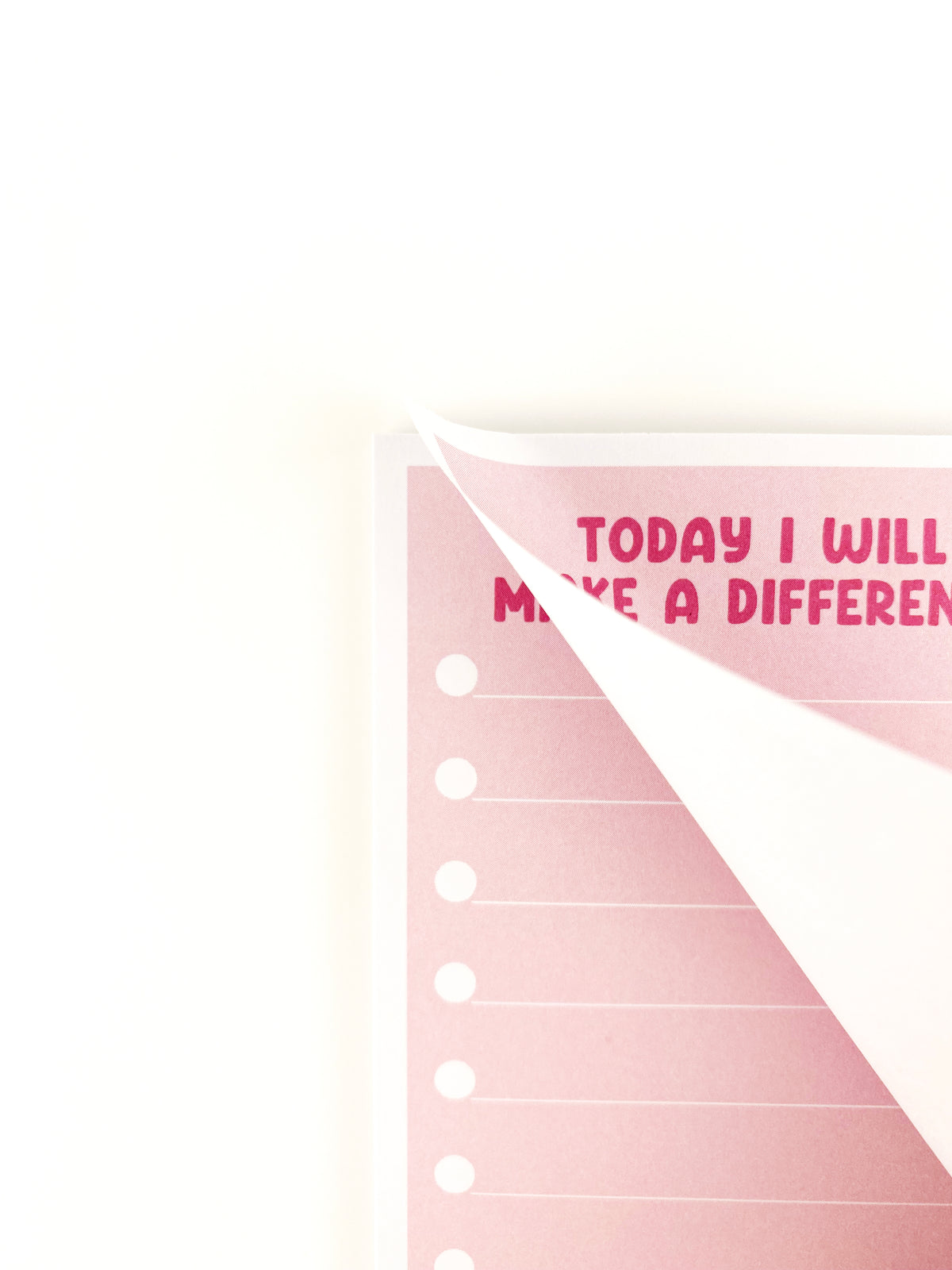 The Pastel Notepad - Pink