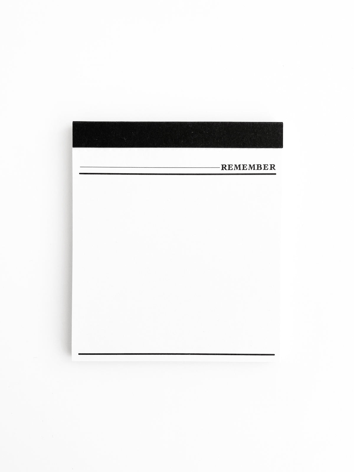 The Onyx Remember Memo Pad