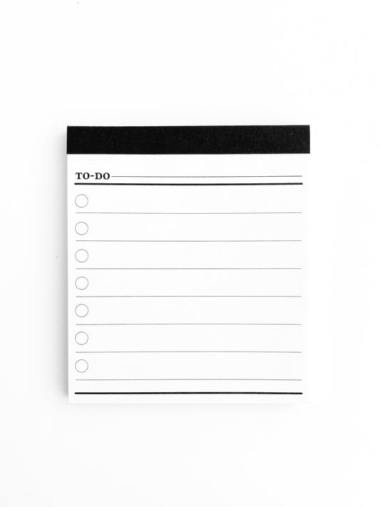 The Onyx To Do Memo Pad