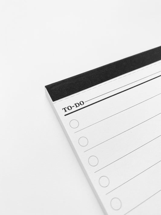 The Onyx To Do Memo Pad
